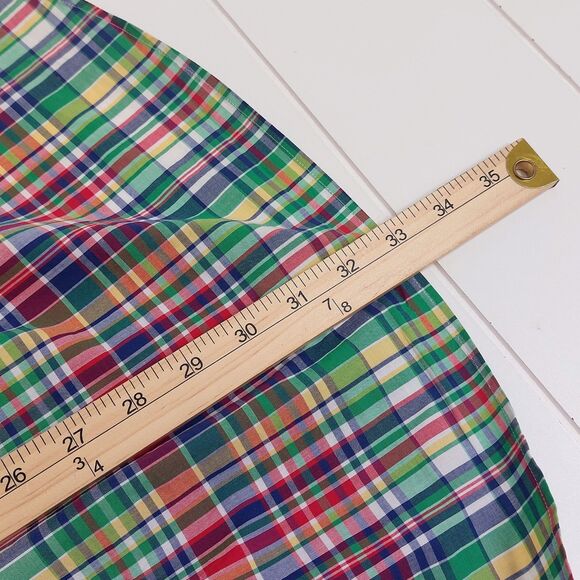 Ralph Lauren Classic Fit Plaid Shirt Men's XL Plaid Button Down Long Sleeve - Picture 7 of 7